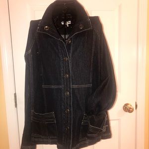Coldwater Creek jean jacket. XL